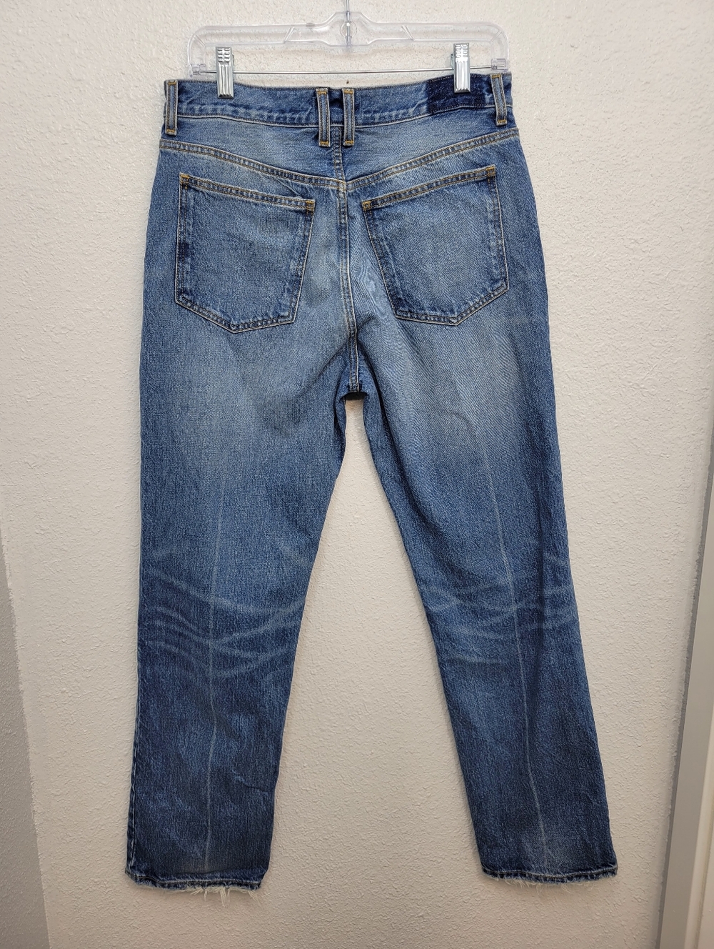 Madewell Alexa Chung for Madewell Franny Straight Jean in Oakwick Wash - Picture 6 of 10